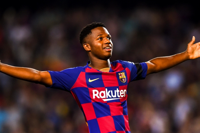 Ansu Fati of FC Barcelona