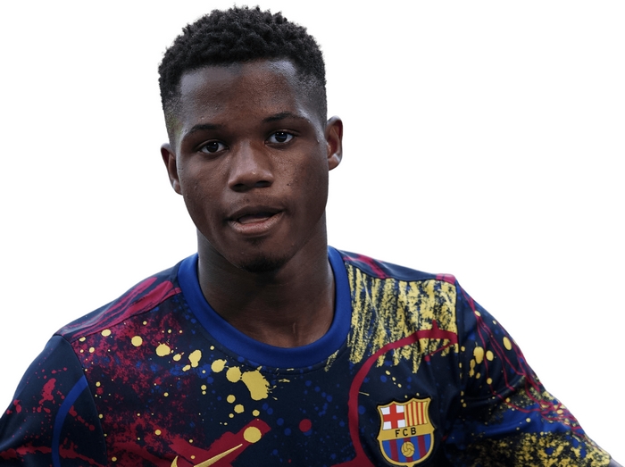 Ansu Fati of FC Barcelona