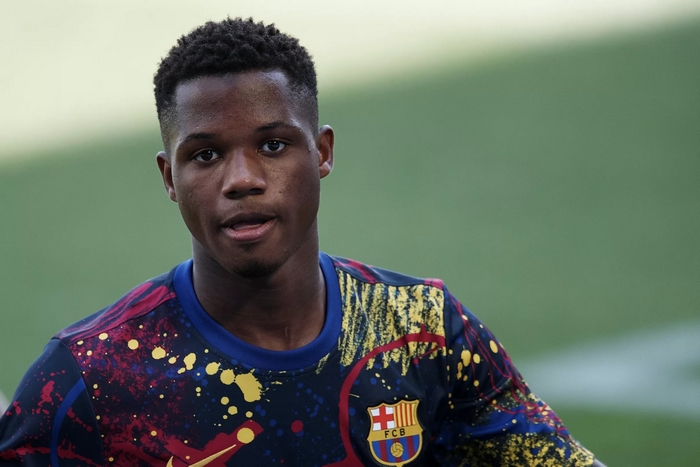 Ansu Fati Barcelona Soccer Player
