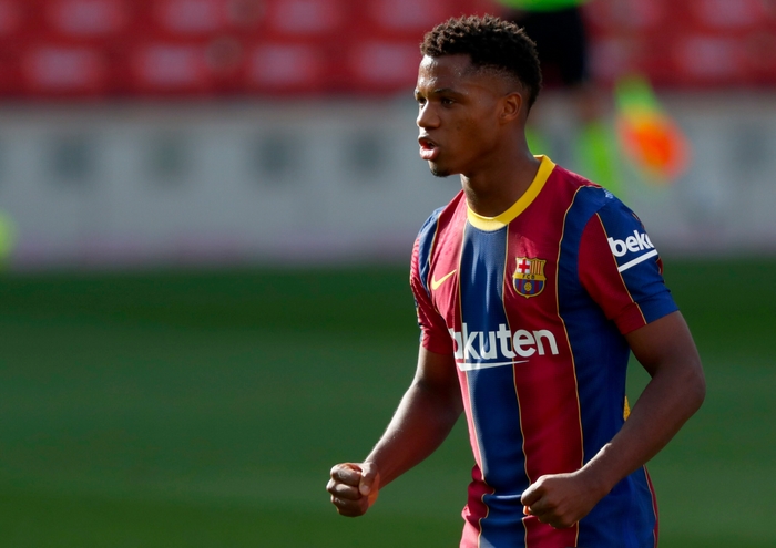 Ansu Fati Barcelona Soccer Player