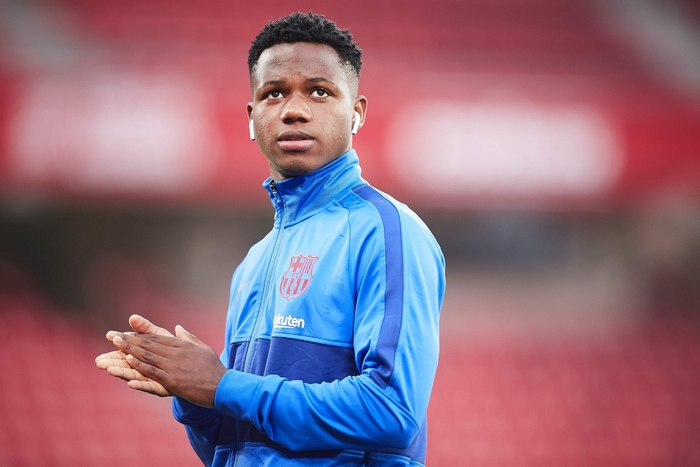 Ansu Fati from FC Barcelona