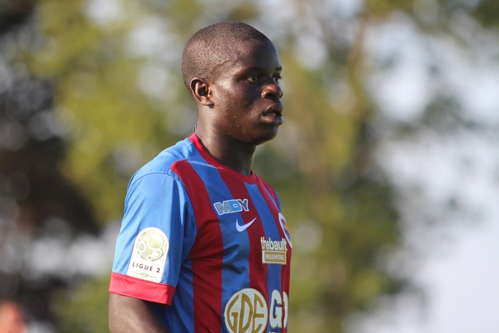 N'Golo Kanté in Ligue 2 Soccer Jersey