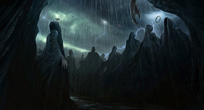 Dementors at Quidditch from Harry Potter