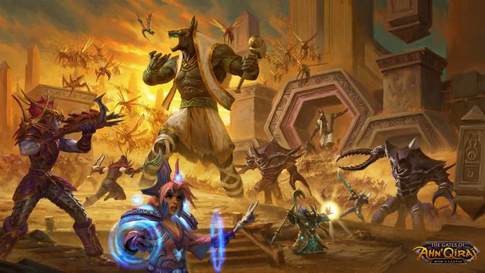 The Gates of Ahn'Qiraj 4K Battle
