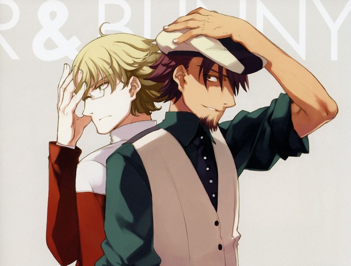 Barnaby Brooks Jr. and Kotetsu T. Kaburagi from Tiger and Bunny