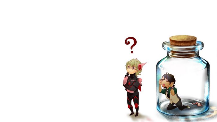 Barnaby Brooks Jr. and Kotetsu T. Kaburagi from Tiger and Bunny