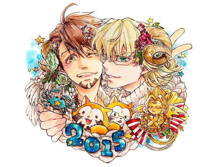 Barnaby Brooks Jr. and Kotetsu T. Kaburagi from Tiger & Bunny