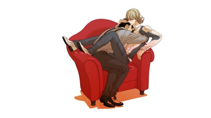 Barnaby Brooks Jr. and Kotetsu T. Kaburagi from Tiger and Bunny