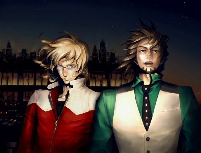 Barnaby Brooks Jr. and Kotetsu T. Kaburagi from Tiger and Bunny