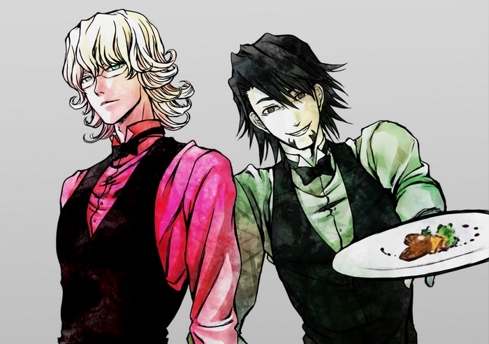 Barnaby Brooks Jr. and Kotetsu T. Kaburagi from Tiger and Bunny