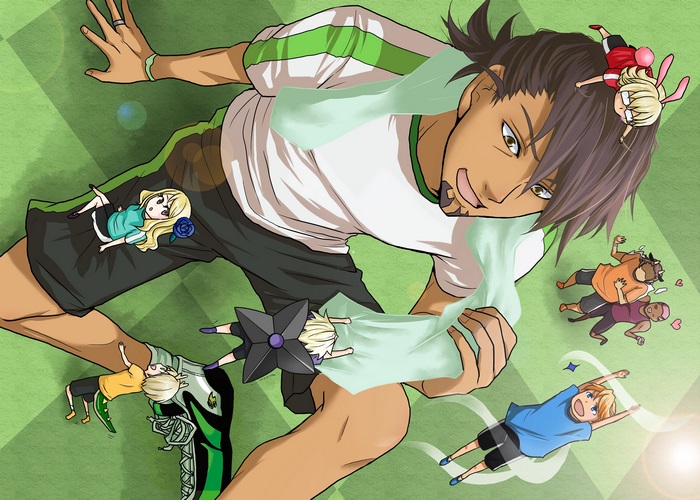 Barnaby Brooks Jr. and Kotetsu T. Kaburagi from Tiger and Bunny