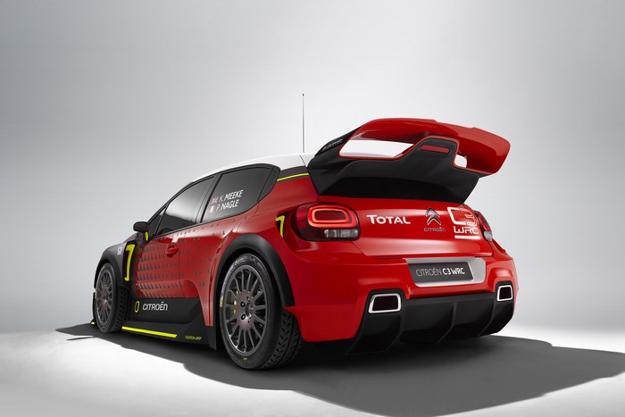 2016 Citroen C3 WRC Concept Race Car