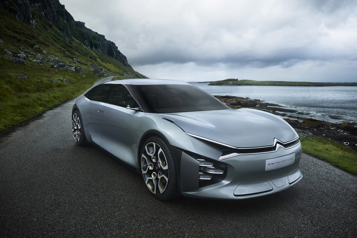 2016 Citroen CXperience Concept car on a road