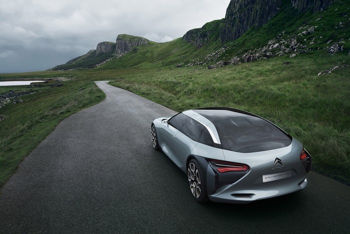 2016 Citroen CXperience Concept car on a road