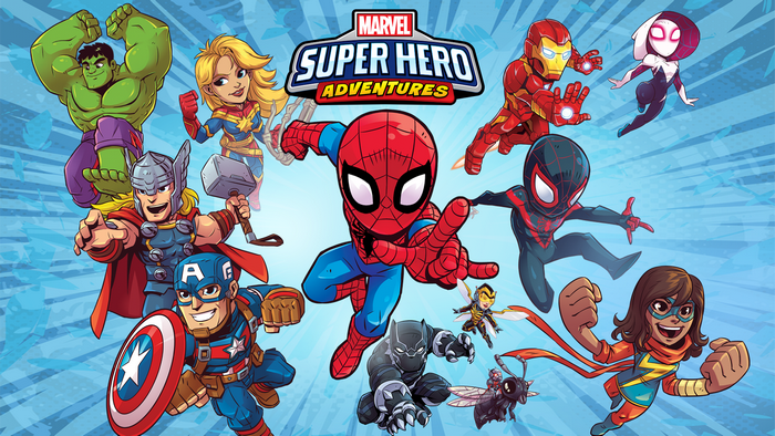 56092 Marvel Super Hero Adventures HD, Peter Parker, Captain America, Gwen  Stacy, TChalla, Carol Danvers, Spider-Gwen, Ant-Man, Kamala Khan, Black  Panther (Marvel Comics), Spider-Man, Wasp (Marvel Comics), Captain Marvel,  Thor, Hulk, Ms.