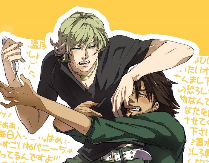 Barnaby Brooks Jr. and Kotetsu T. Kaburagi from Tiger and Bunny