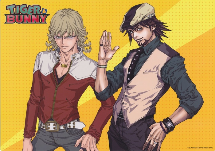 Tiger & Bunny: Kotetsu T. Kaburagi and Barnaby Brooks Jr.
