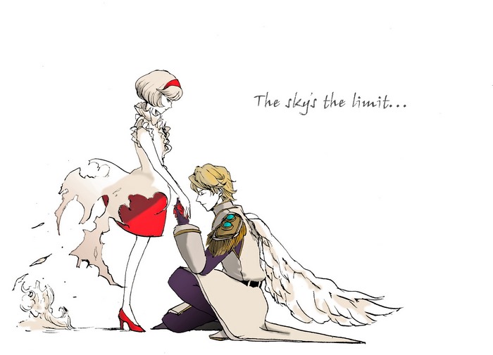 Barnaby Brooks Jr. and Karina Lyle from Tiger & Bunny