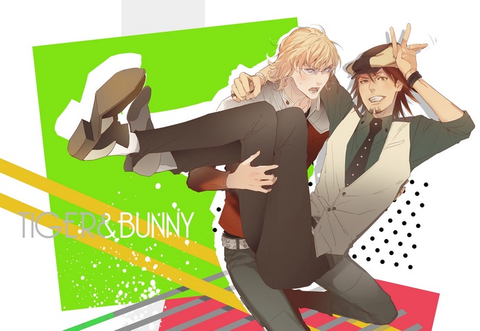 Barnaby Brooks Jr. and Kotetsu T. Kaburagi from Tiger & Bunny