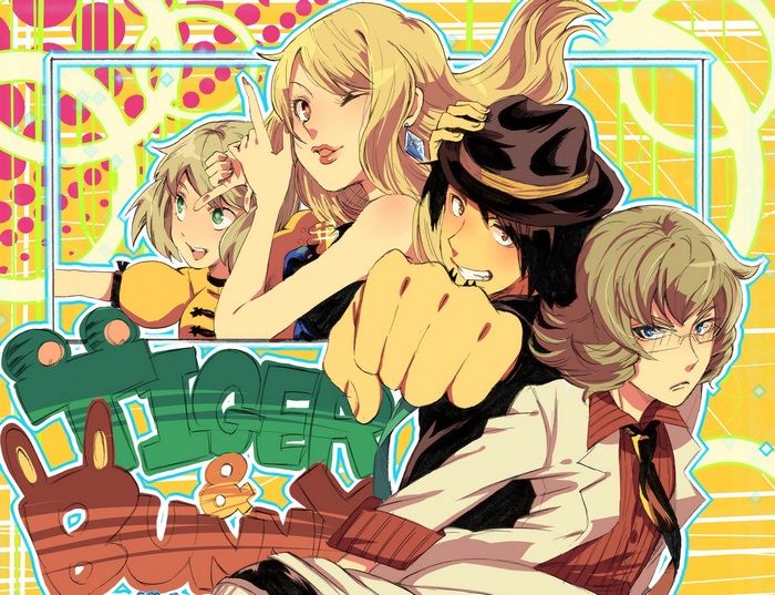 Tiger & Bunny Kotetsu T. Kaburagi and Barnaby Brooks Jr.