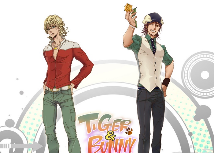 Barnaby Brooks Jr. and Kotetsu T. Kaburagi from Tiger & Bunny