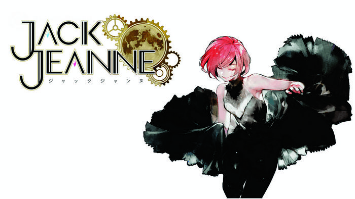 Jack Jeanne logo with character art