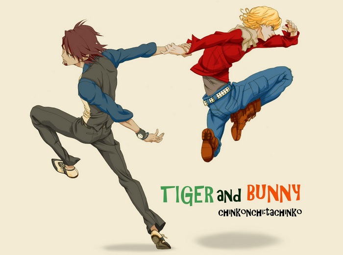Tiger and Bunny: Kotetsu T. Kaburagi and Barnaby Brooks Jr.