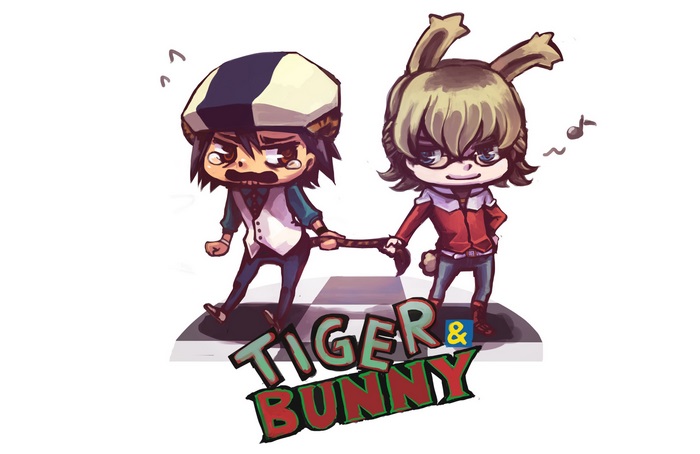 Tiger & Bunny Barnaby Brooks Jr. and Kotetsu T. Kaburagi