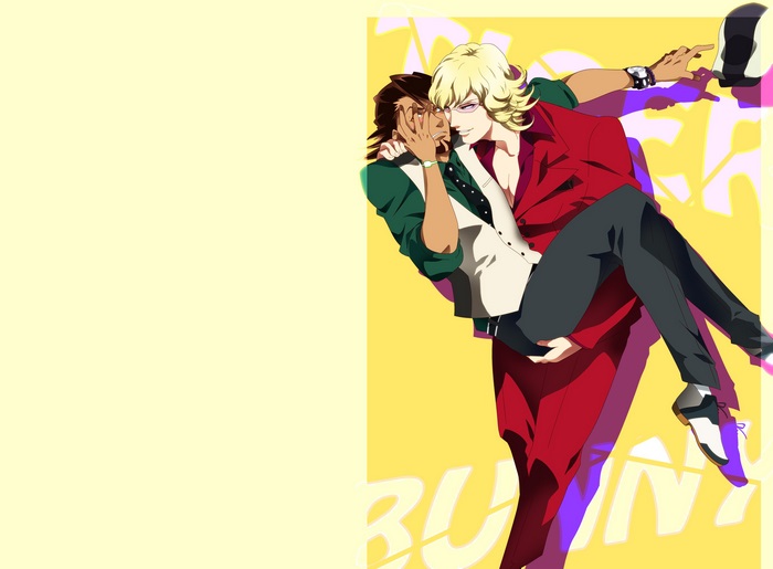 Kotetsu T. Kaburagi and Barnaby Brooks Jr. from Tiger and Bunny