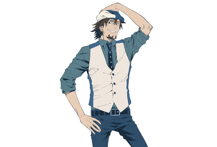 Kotetsu T. Kaburagi from Tiger and Bunny 4K