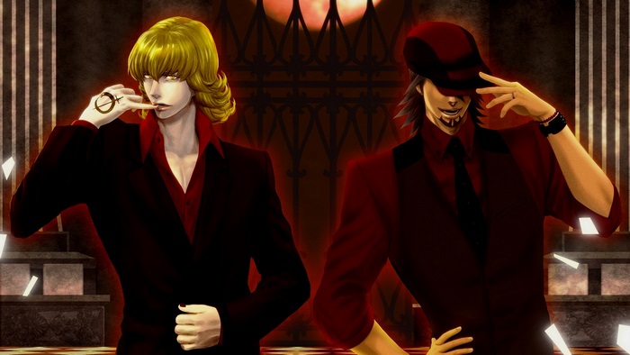 Barnaby Brooks Jr. and Kotetsu T. Kaburagi from Tiger and Bunny