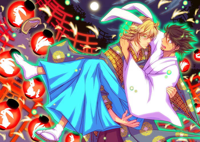 Barnaby Brooks Jr. and Kotetsu T. Kaburagi from Tiger and Bunny