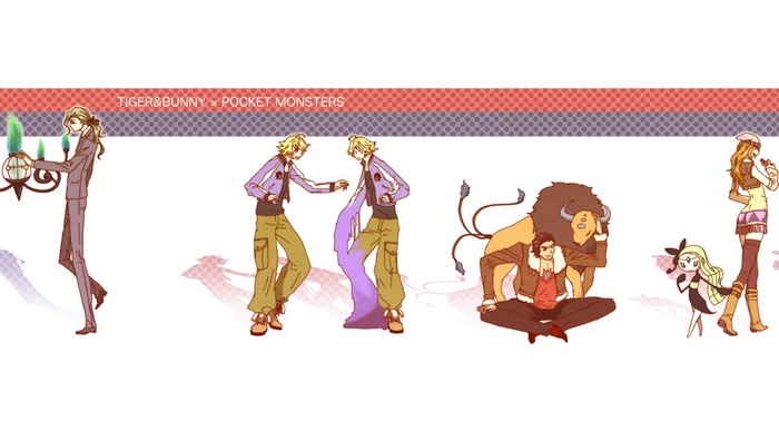 Tiger & Bunny x Pocket Monsters Crossover