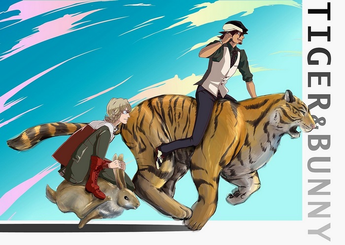 Barnaby Brooks Jr. and Kotetsu T. Kaburagi from Tiger & Bunny