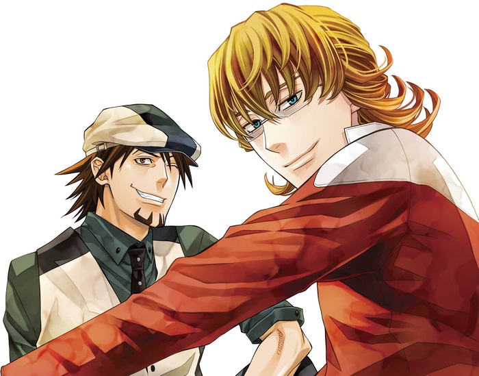 Kotetsu T. Kaburagi and Barnaby Brooks Jr. from Tiger and Bunny