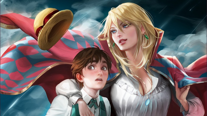 Howl and Sophie from Howl's Moving Castle
