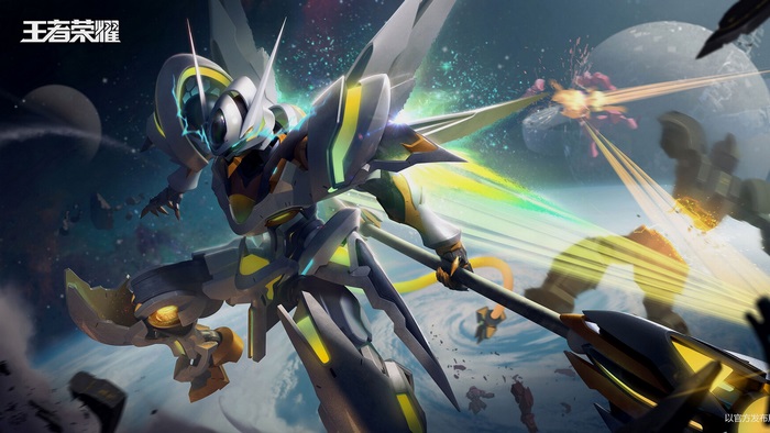 King Of Glory Mech Battle in Space