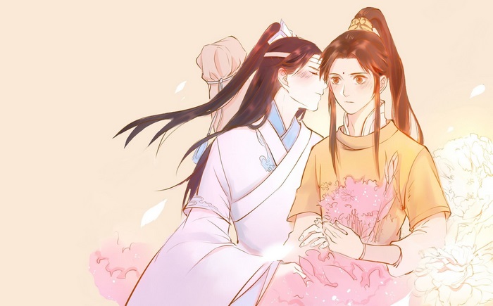Lan Sizhui and Jin Ling from Mo Dao Zu Shi
