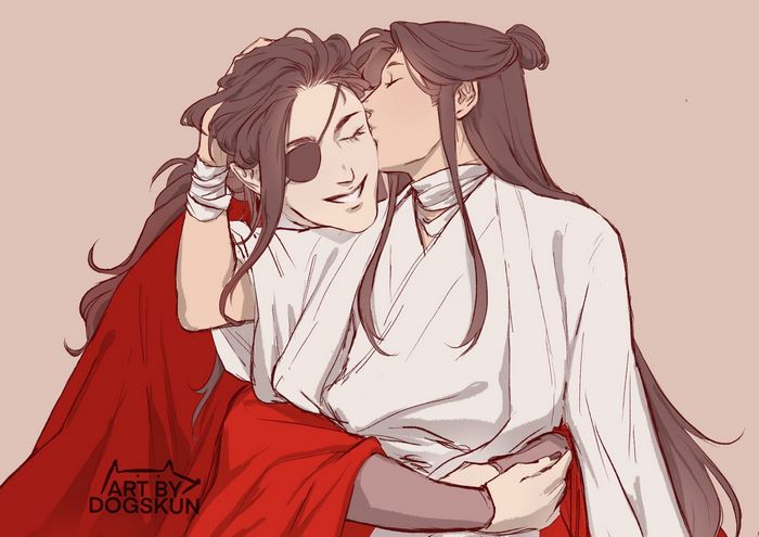 Xie Lian and Hua Cheng from Tian Guan Ci Fu