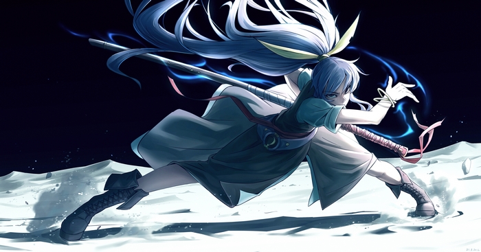 Watatsuki No Yorihime from Touhou 4K