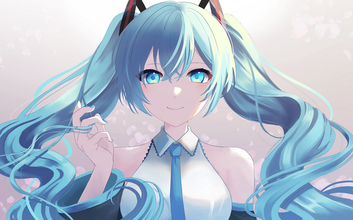 Hatsune Miku from Vocaloid 4K