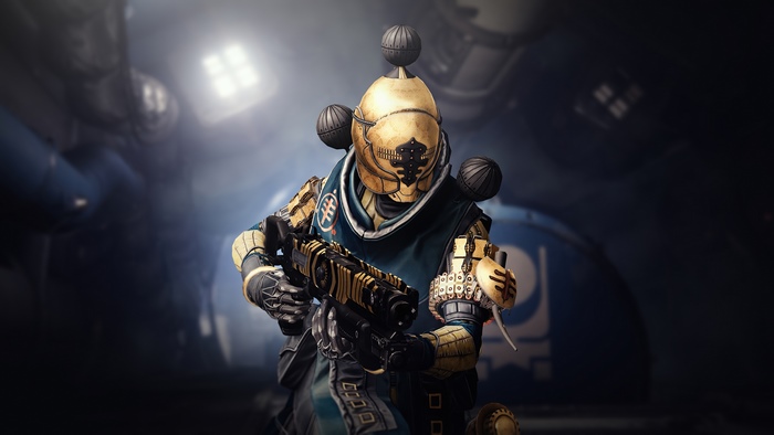 Destiny 2 4K Guardian with weapon