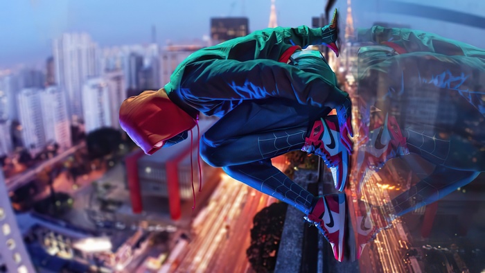 Miles Morales from Marvel Comics 4K