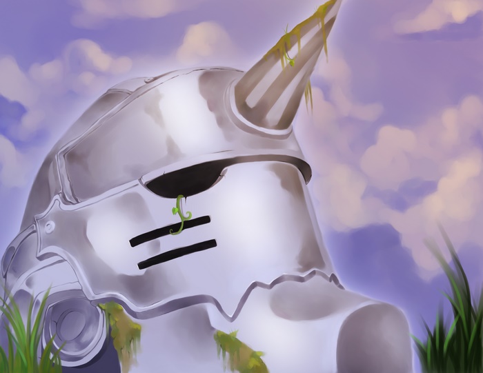 Alphonse Elric's helmet from Fullmetal Alchemist