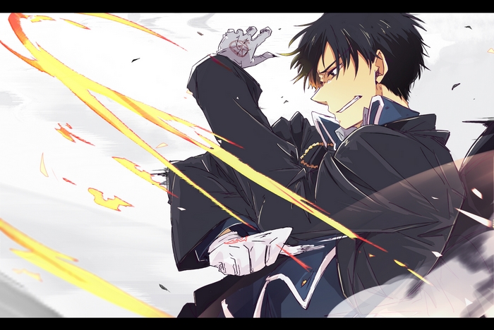 Roy Mustang from Fullmetal Alchemist