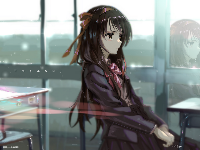 Haruhi Suzumiya from The Melancholy Of Haruhi Suzumiya 4K