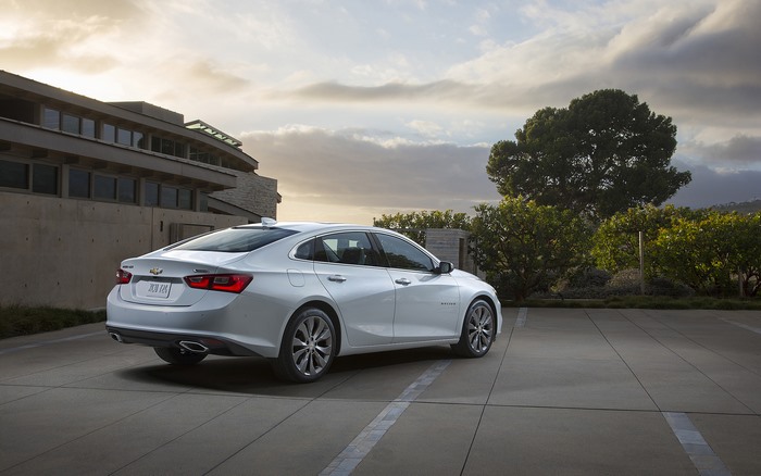 Silver 2016 Chevrolet Malibu Sedan