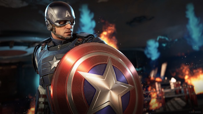 Captain America from Marvel's Avengers 4K