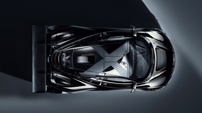 Black McLaren 720S GT3 4K