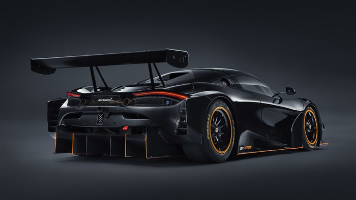 McLaren 720S GT3 4K Black Supercar